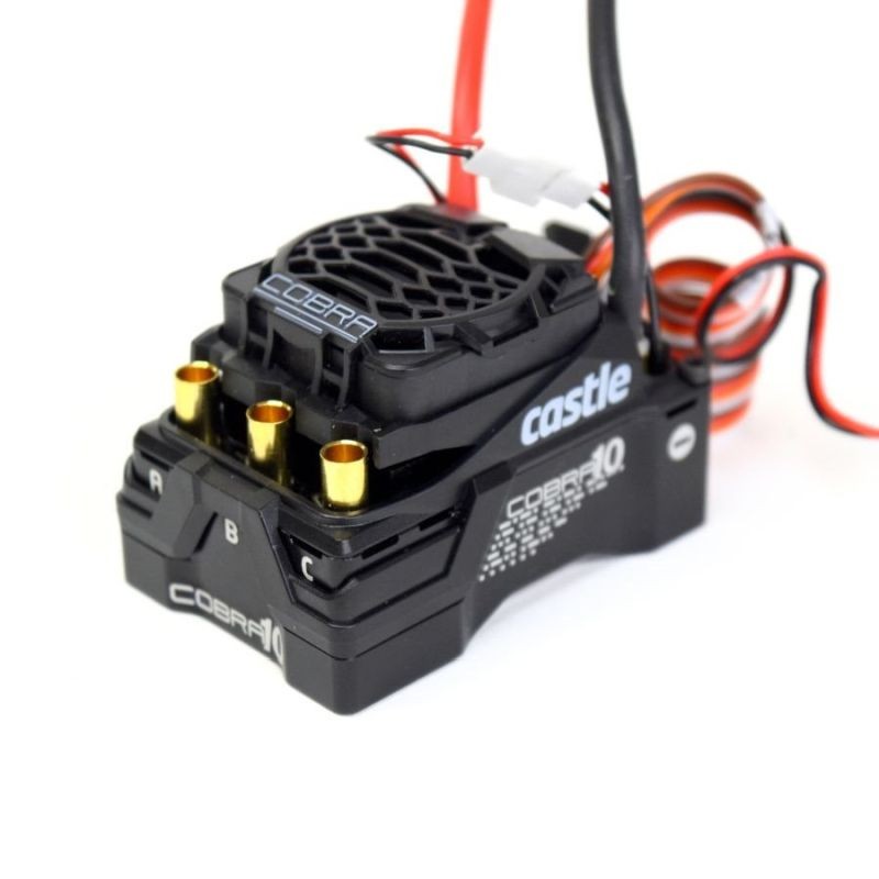 Castle Creations Cobra 10 Brushless ESC & 1406 7700Kv Motor Combo for 1/10 Cars