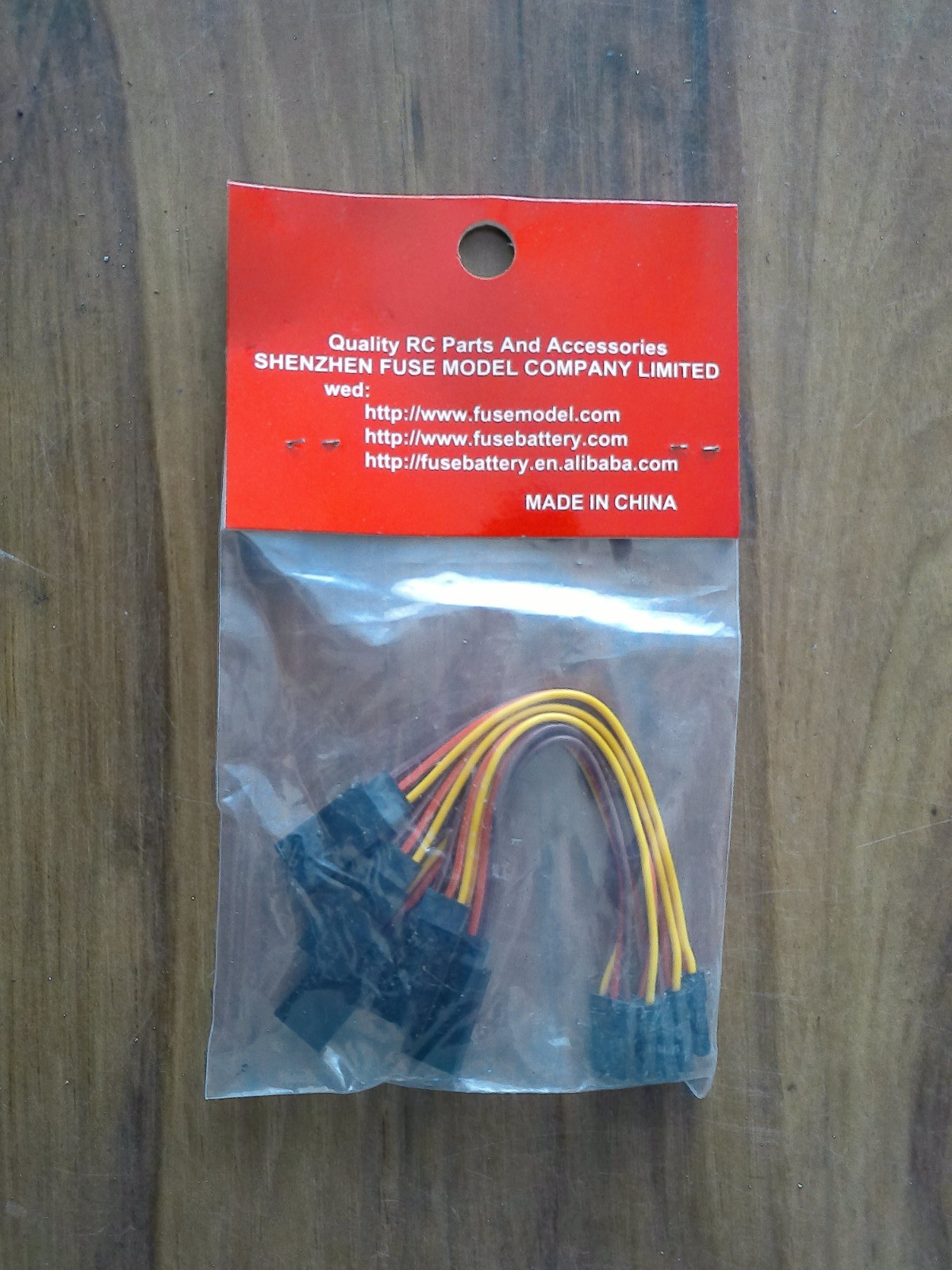 5 New “FUSE” 3.9″ Male to Female JR Plug RC Servo Extension Lead Wire Cables
