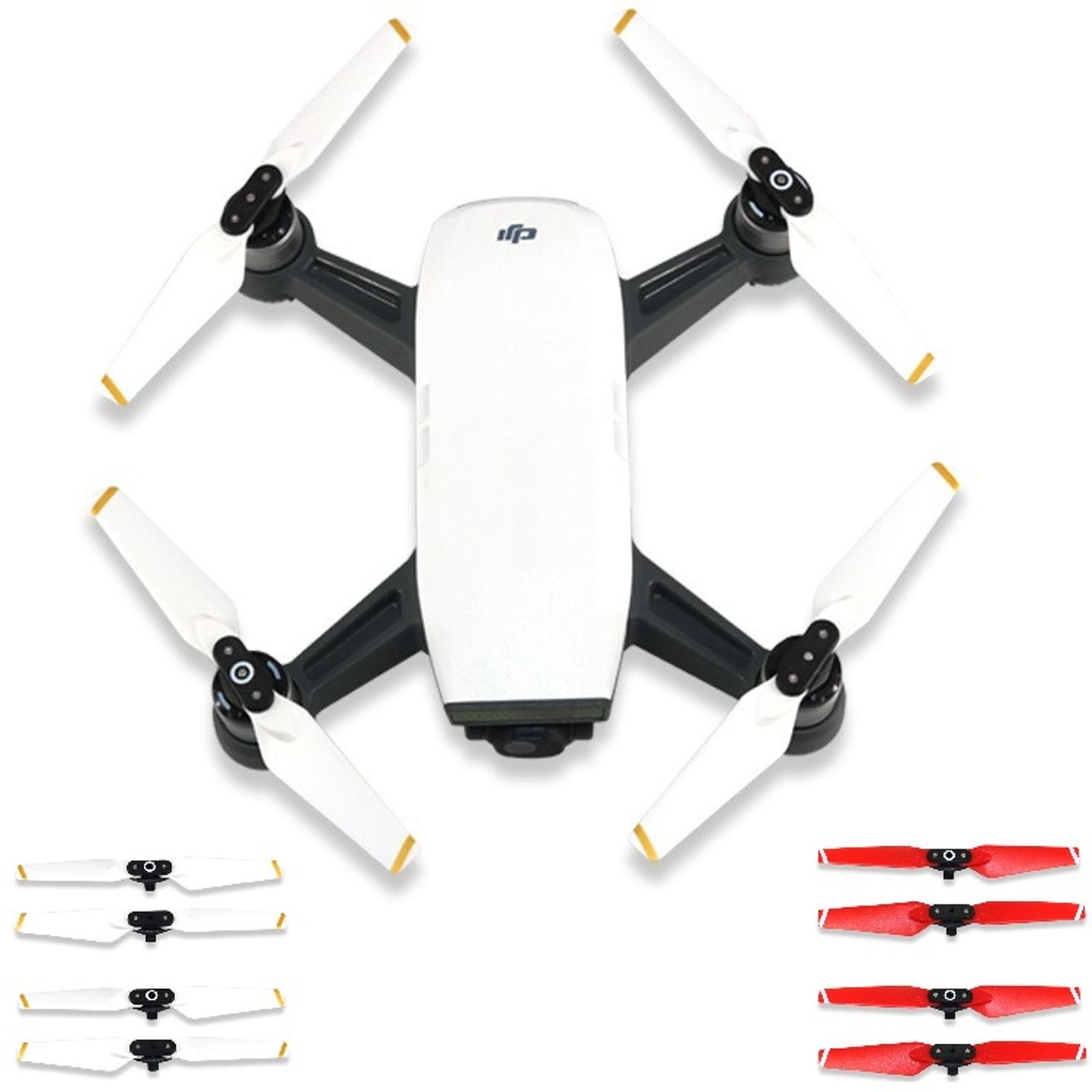 2 Pairs Propeller Fast Release Foldable Snap-on Accessory For DJI SPARK 4730F
