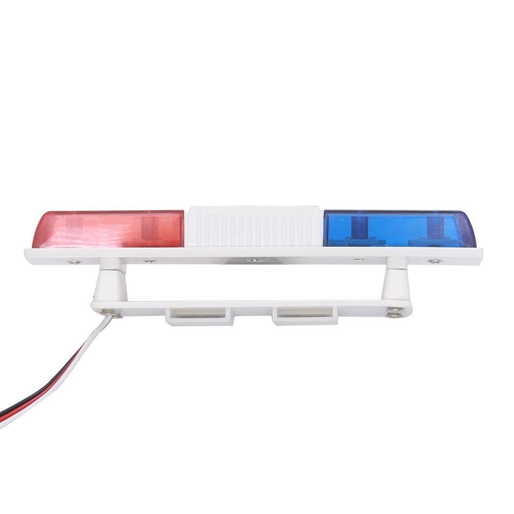 Led Police Flashing Light Blue / Red Color For TAMIYA 1/10 RC Touring Drift Car