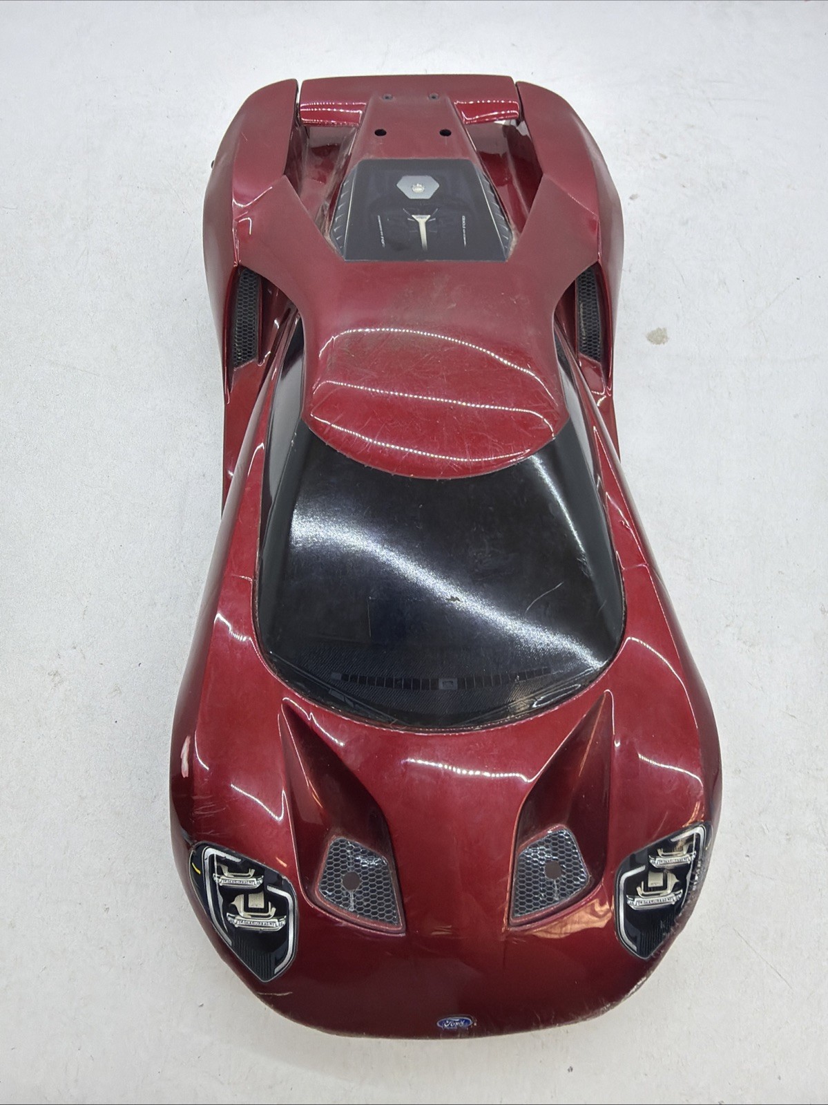 Used/Read: RARE FORD GT Traxxas 4-Tec 2.0 1/10 4wd Touring Car Body RED