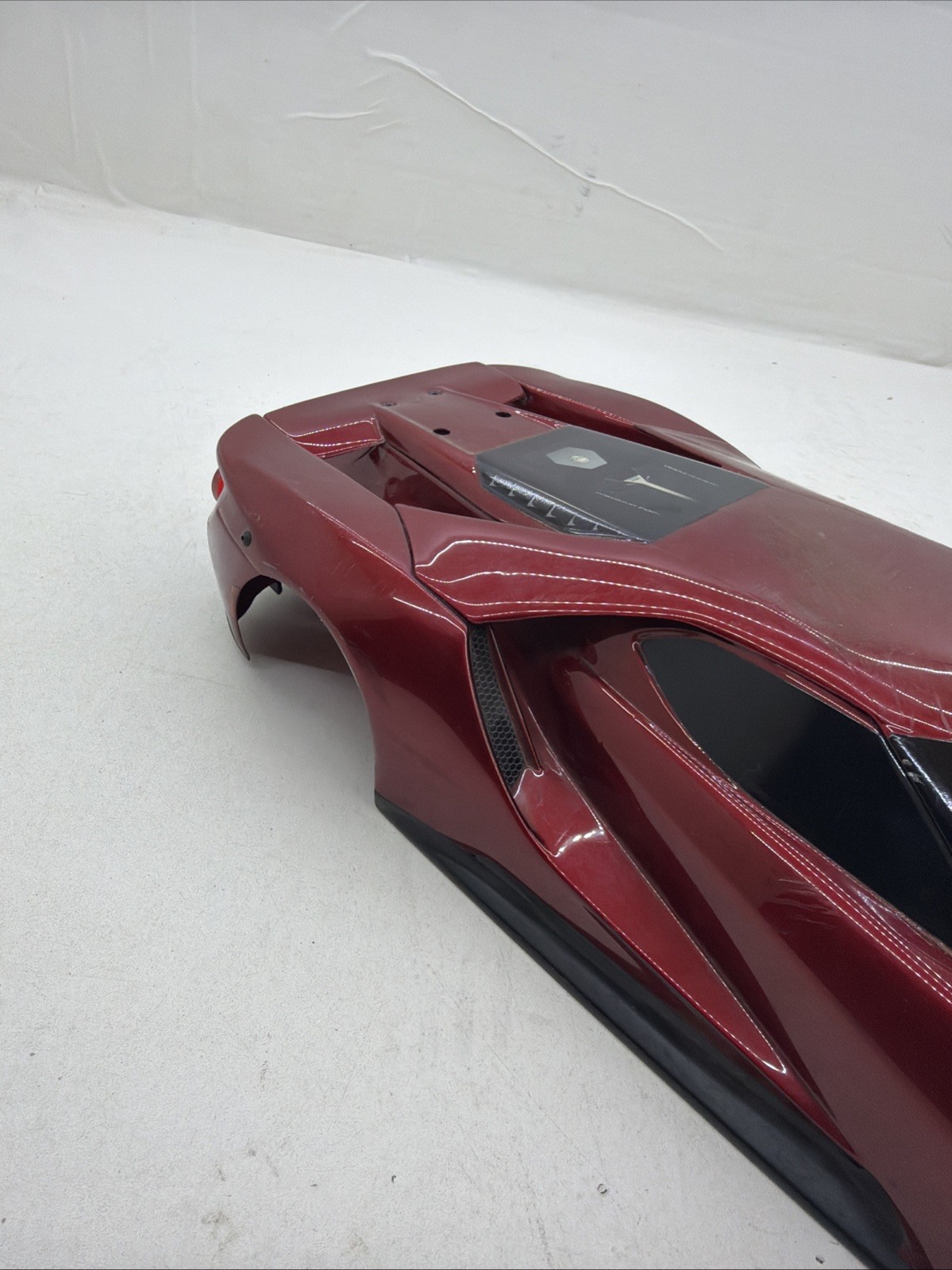 Used/Read: RARE FORD GT Traxxas 4-Tec 2.0 1/10 4wd Touring Car Body RED