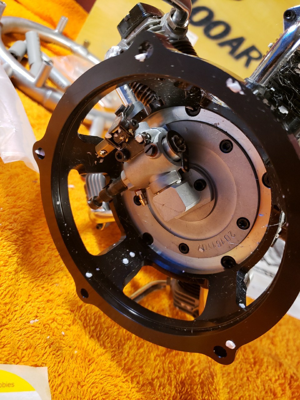 SC Engine – SC FS400AR – 5 Cylinder 64cc Size 4 Cycle RC motor – New – KIK25