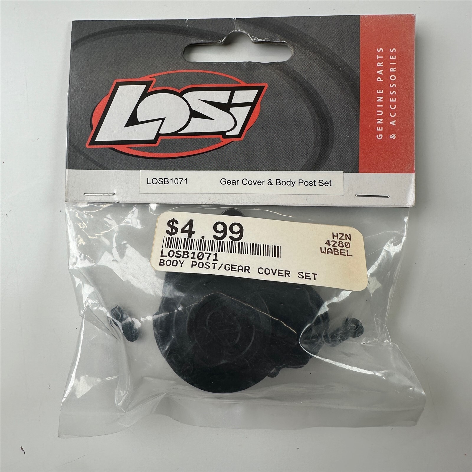 Losi LOSB1071 Gear Cover & Body Post Set NEW