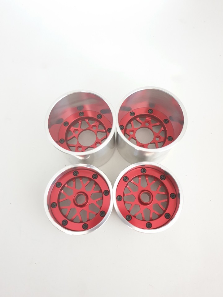 Team Associated RC10L PAN CAR Alloy Wheels set Tecnacraft repro