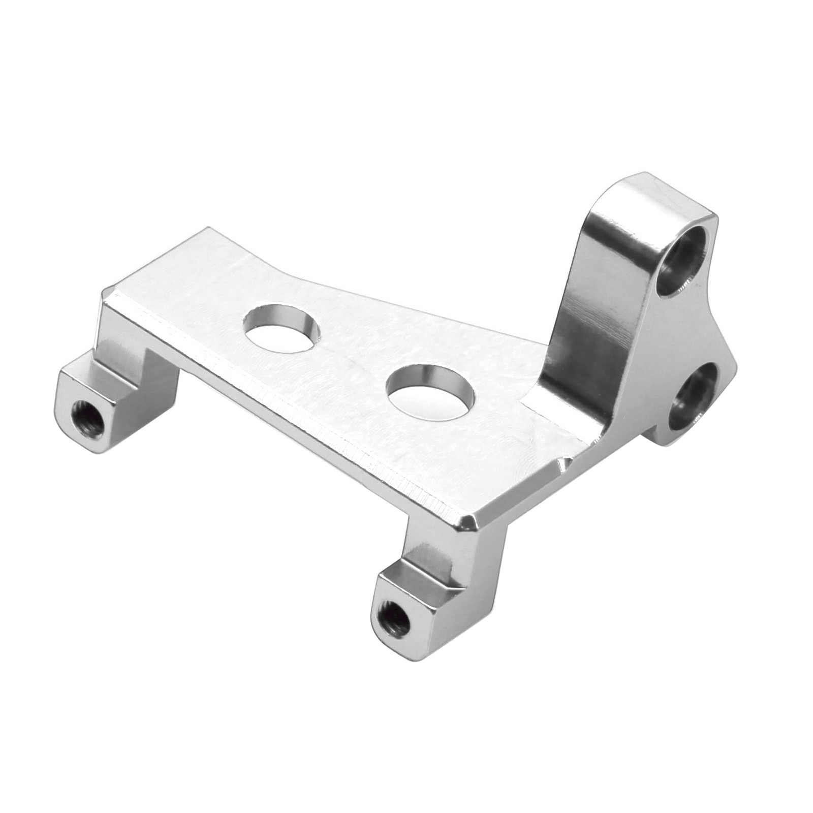 Sliver Gear Box Diff Lock Servo Mount Metal For Traxxas TRX-4 1/10 RC Car G