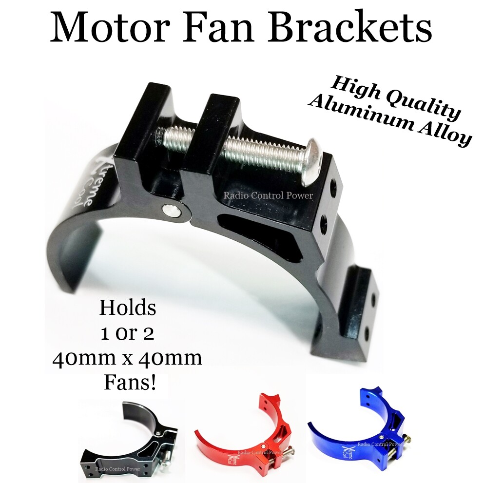 RCP Xtreme Cool Fan Mount Bracket Fits 40-42mm, 45-49mm, or 56mm Diameter Motors