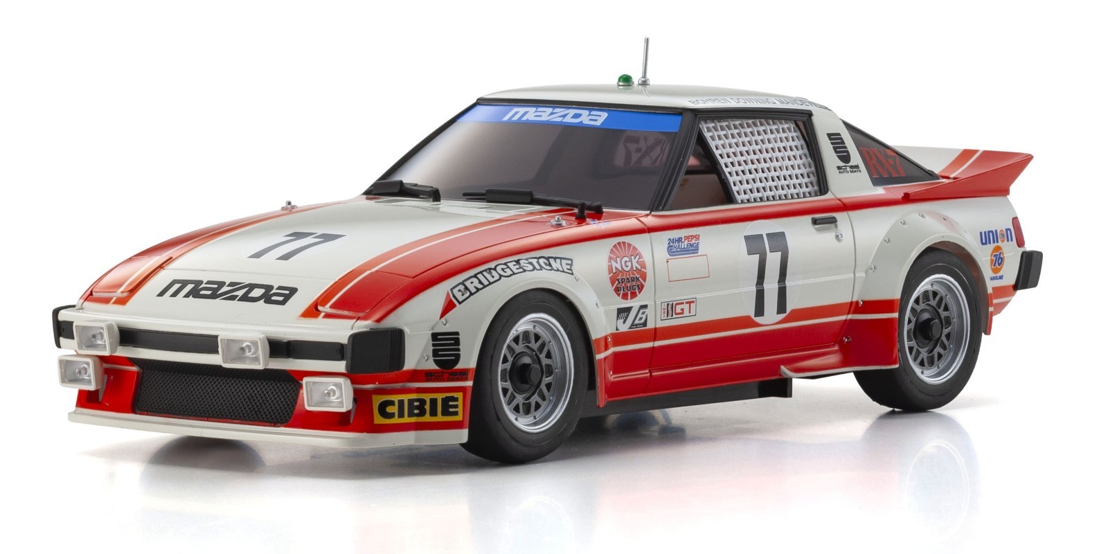 ASC MR04N-MM2 MAZDA SAVANNA RX-7 (SA22C) “1979 DAYTONA CAR No.77” MZP161R