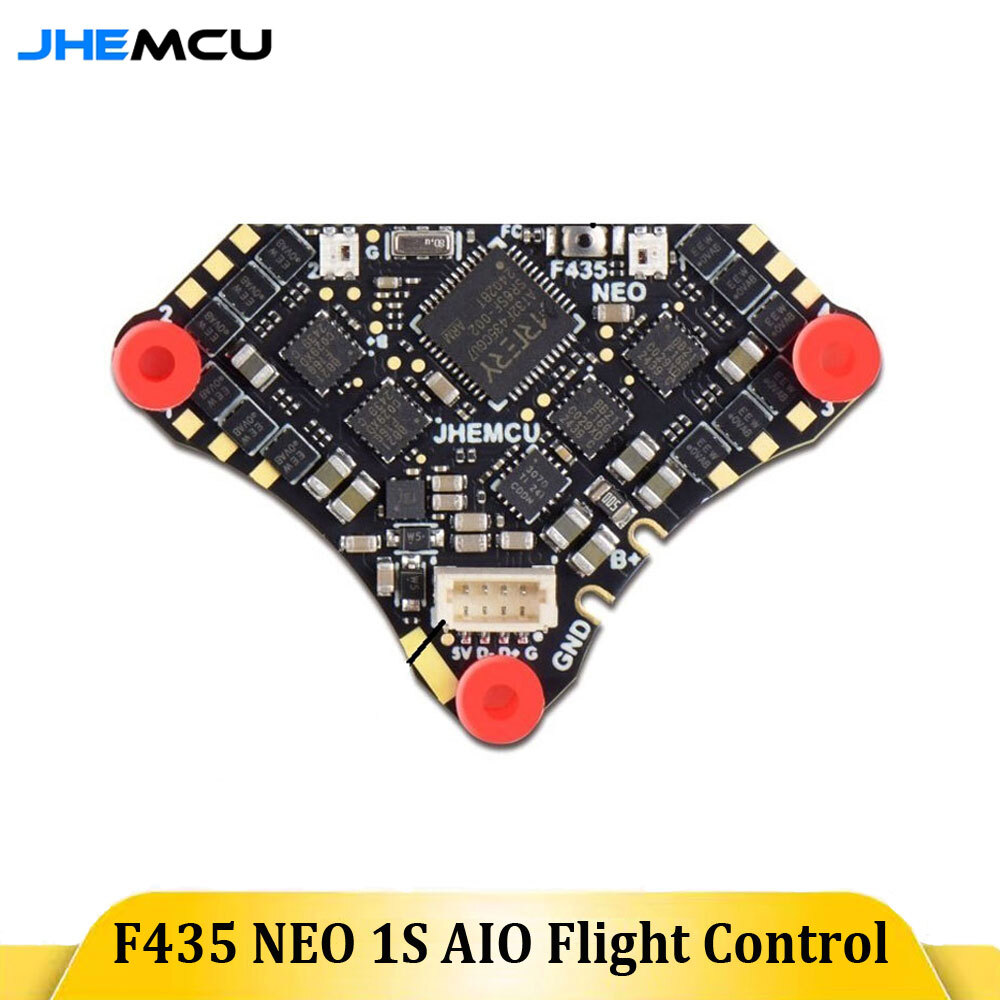 JHEMCU F435 NEO 1S AIO Flight Control With 4-in-1 Integrated 5A ESC RC FPV