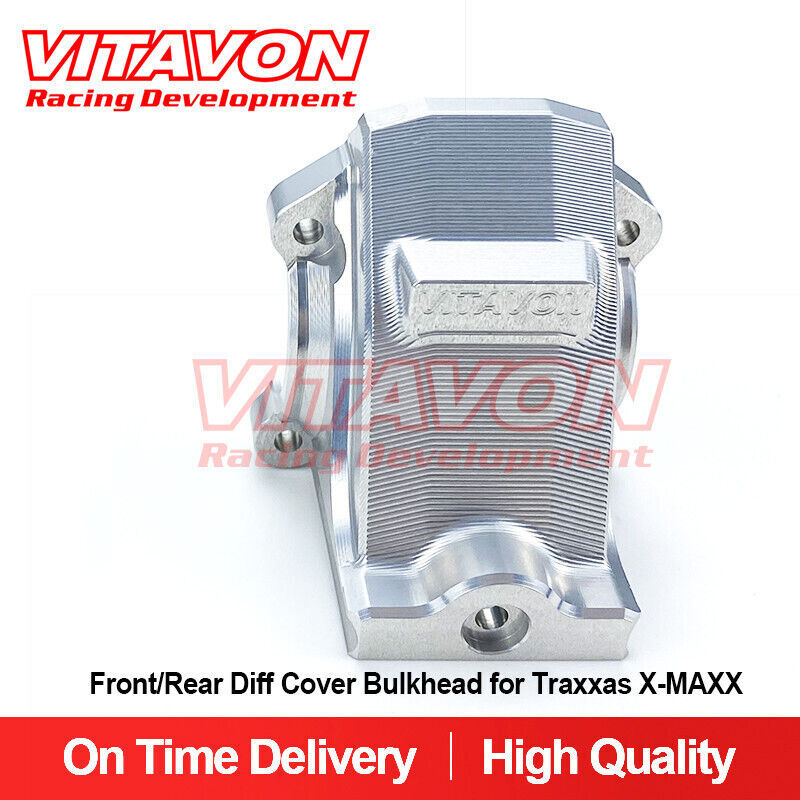 VITAVON CNC Alu7075 Front/Rear Diff Cover Bulkhead For XRT X-MAXX 1/5 4 Color