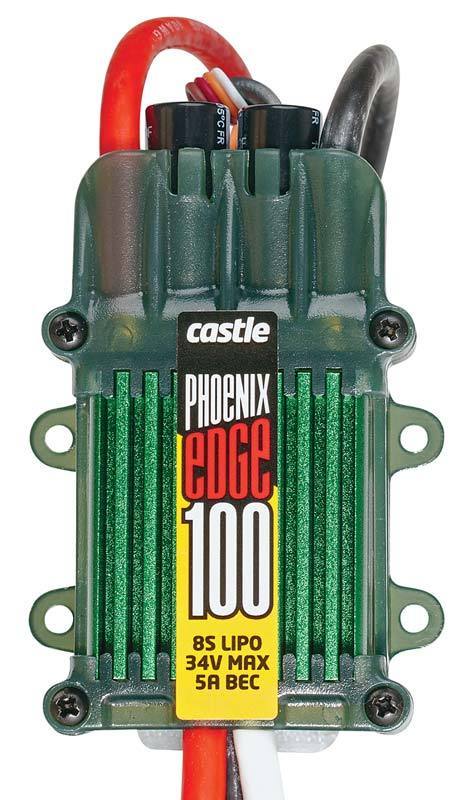 Castle Creations Phoenix Edge 100-Amp Brushless ESC Speed Control FREE SHIPPING!