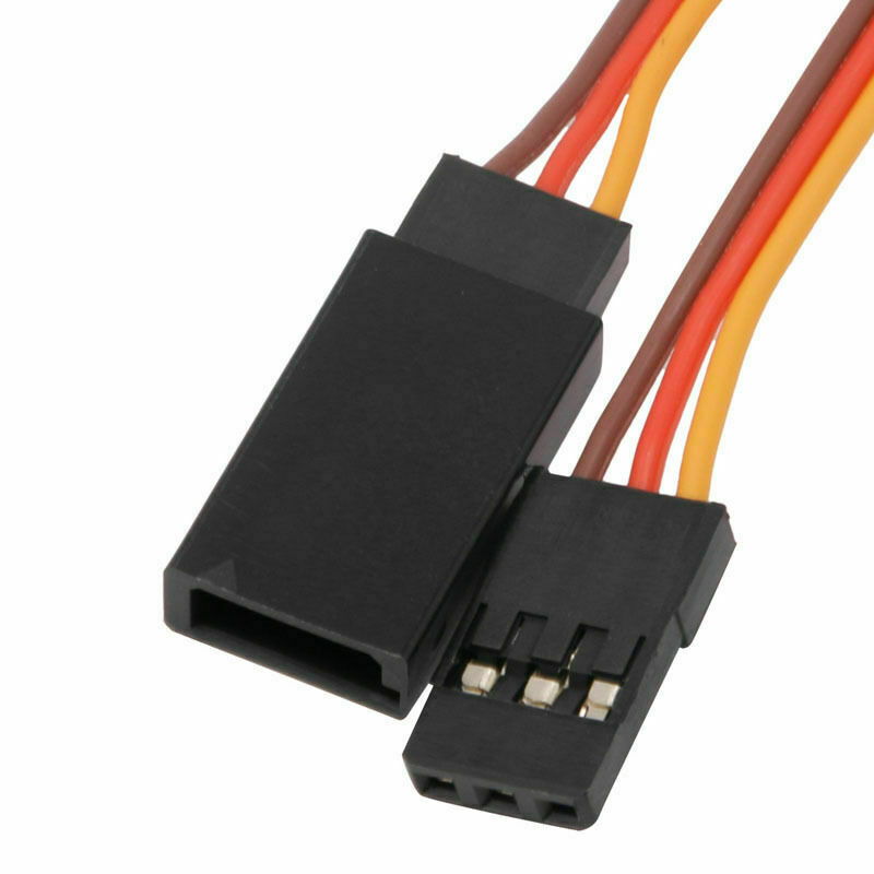10Pcs 300mm Servo Extension Lead Wire Cable For RC Futaba JR Male to Female USA