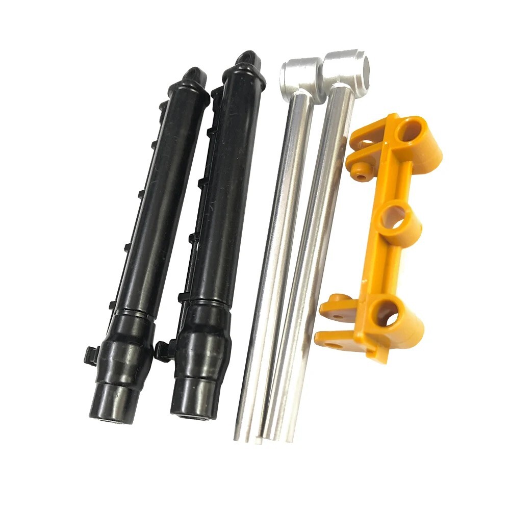 Putter Big Arm Small Arm Bucket Metal Push Rod For Huina 1580 RC Excavator DIY