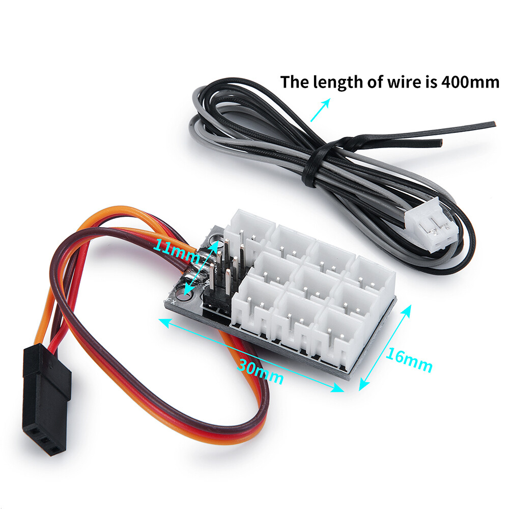 Light System Expansion Board 4-in-1 PH2.0 Module for 1/14 Tamiya Tractor Truck