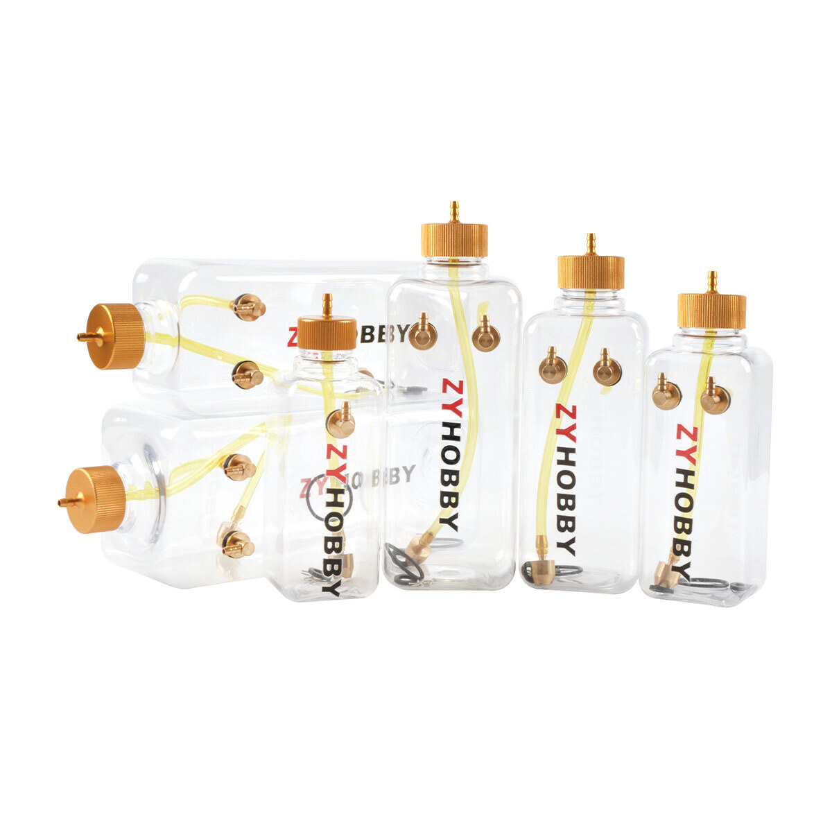 1pc Transparent Plastic 500 700 1000CC/ML Fuel Tank Oil Box for Gas Nitro Plane