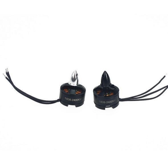 1 Pair MT1806 2400KV CW CCW Brushless Motor for QAV250 FPV KK 260 RC Quadcopter