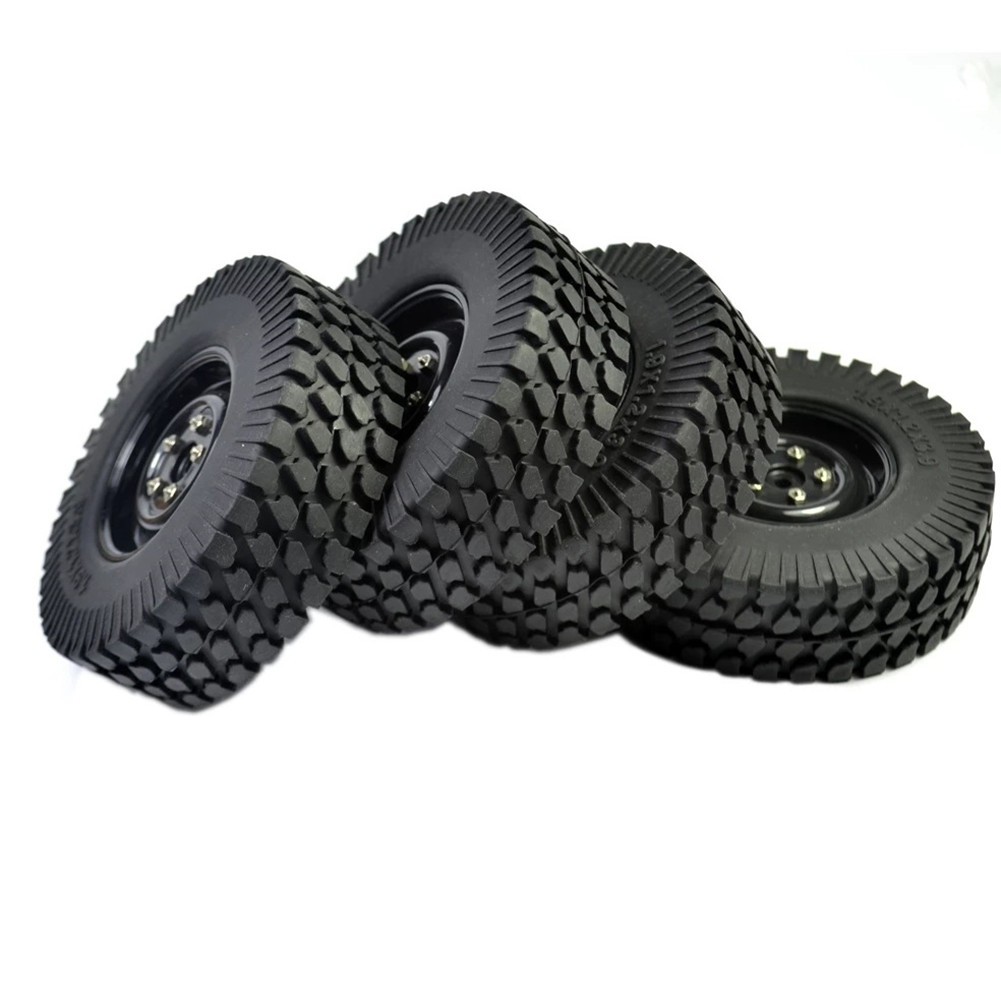 4X 1.9 Inch Crawler Tires 98MM for Axial SCX10 D90 TF2 MST CC01 1:10 RC Crawler