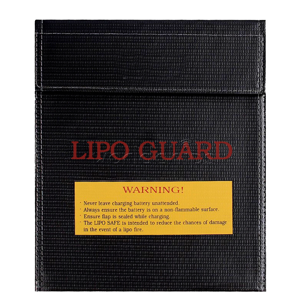 Fireproof High Quality RC LiPo Battery Safety Bag Safe Guard Charging Sack 2Size