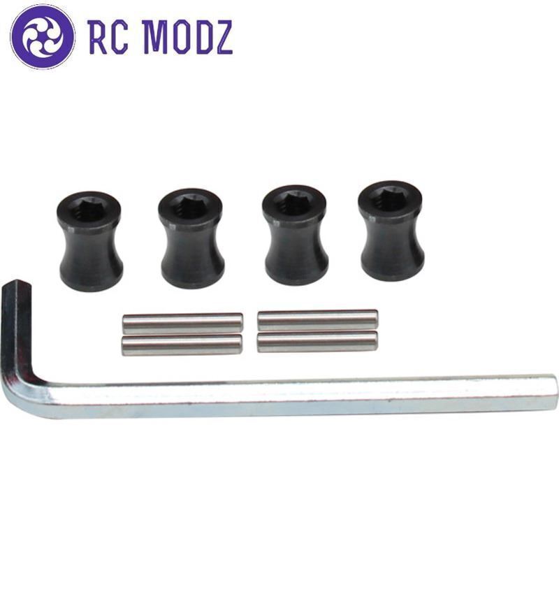 Hot Racing ATF117XT02 Arrma 1/10 4×4 3s 17mm Aluminum Hex Hubs (10mm Offset)