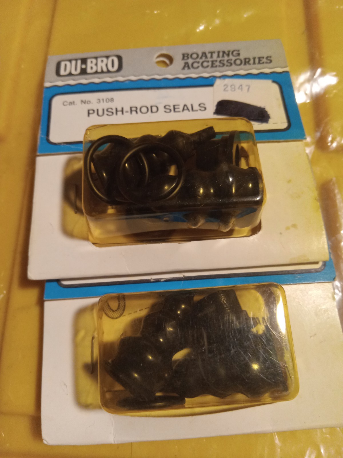 VTG DU-BRO RCBOAT PUSH ROD SEALS. AEROMARINE, DUMAS, OCTURA, PRANTHER