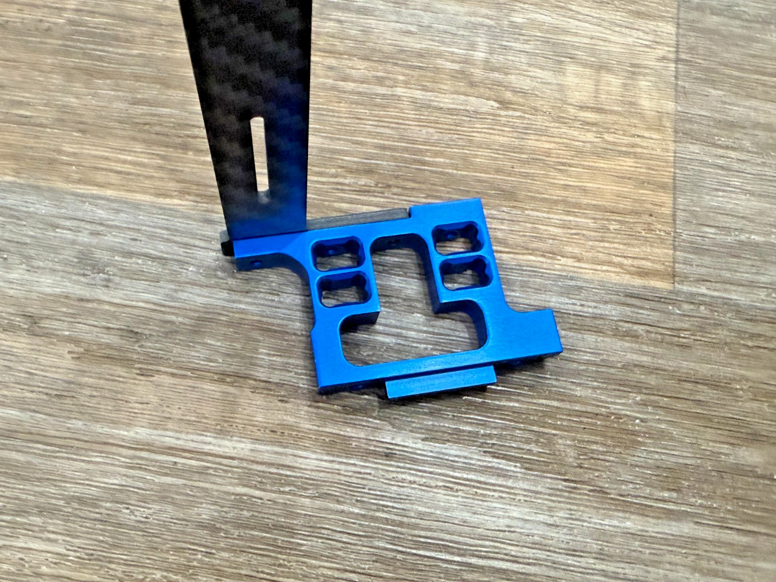 Carbon Fiber Upper Chassis Brace for Traxxas Ford ST Rally VXL 4×4 Blue
