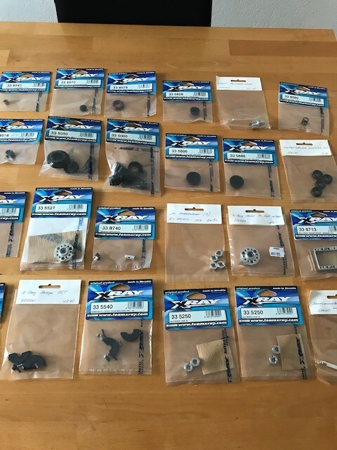XRAY NT1 1/10 Electric On Road Car (spare parts Lot)
