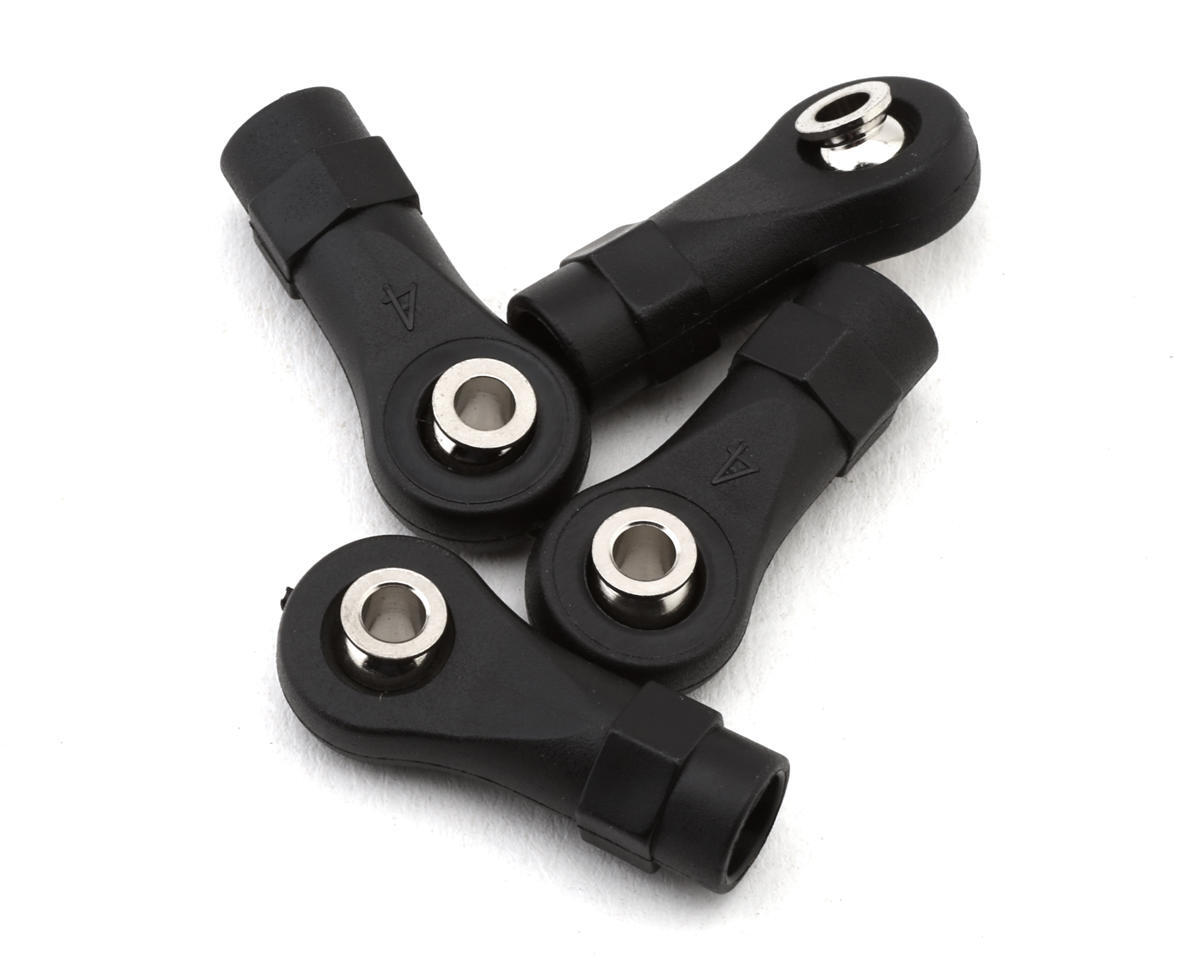 DragRace Concepts 4mm Wheelie Bar Rod Ends (4) [DRC-0151]