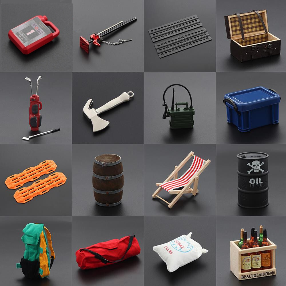 1/10 Scale RC Truck Crawler Accessories Decoration Tool For Traxxas HPI Axial