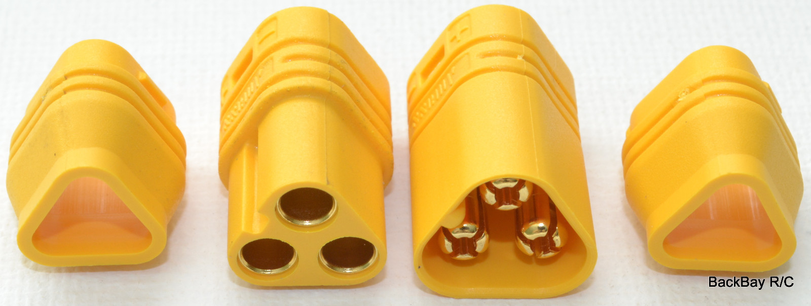 MT60 3-Wire 3.5MM Bullet ESC to Motor Connector Set (From Inventor of XT60)