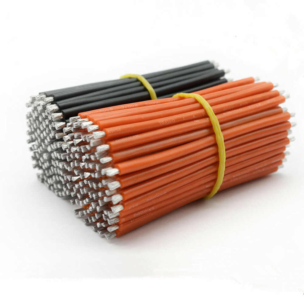 10pcs 14AWG Silicone Cable 10cm For RC ESC Battery XT60 T-plug Connecting line