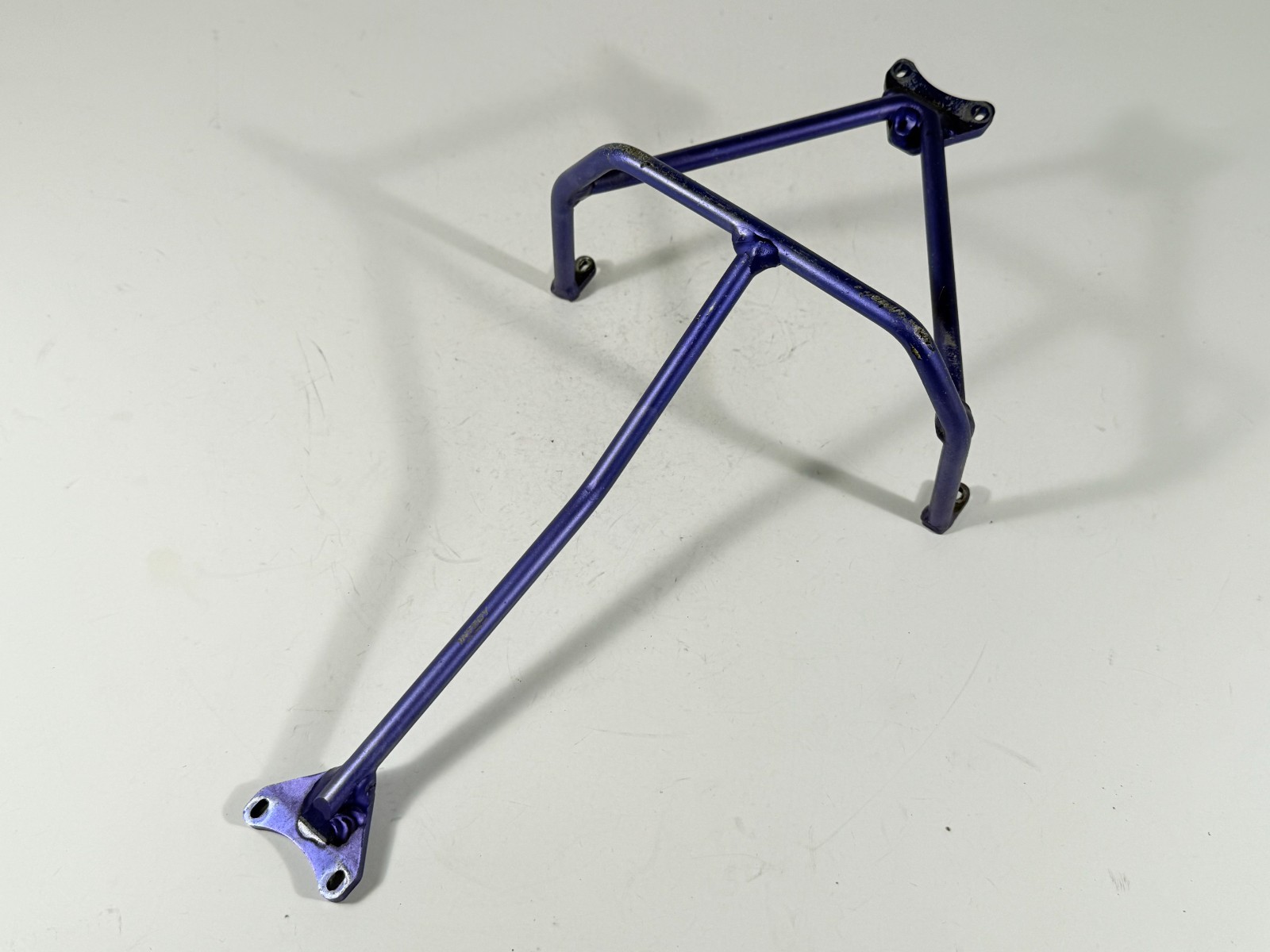 Used Bashed Integy Steel Roll Cage For Traxxas Slash HCG 4×4 Chassis Only