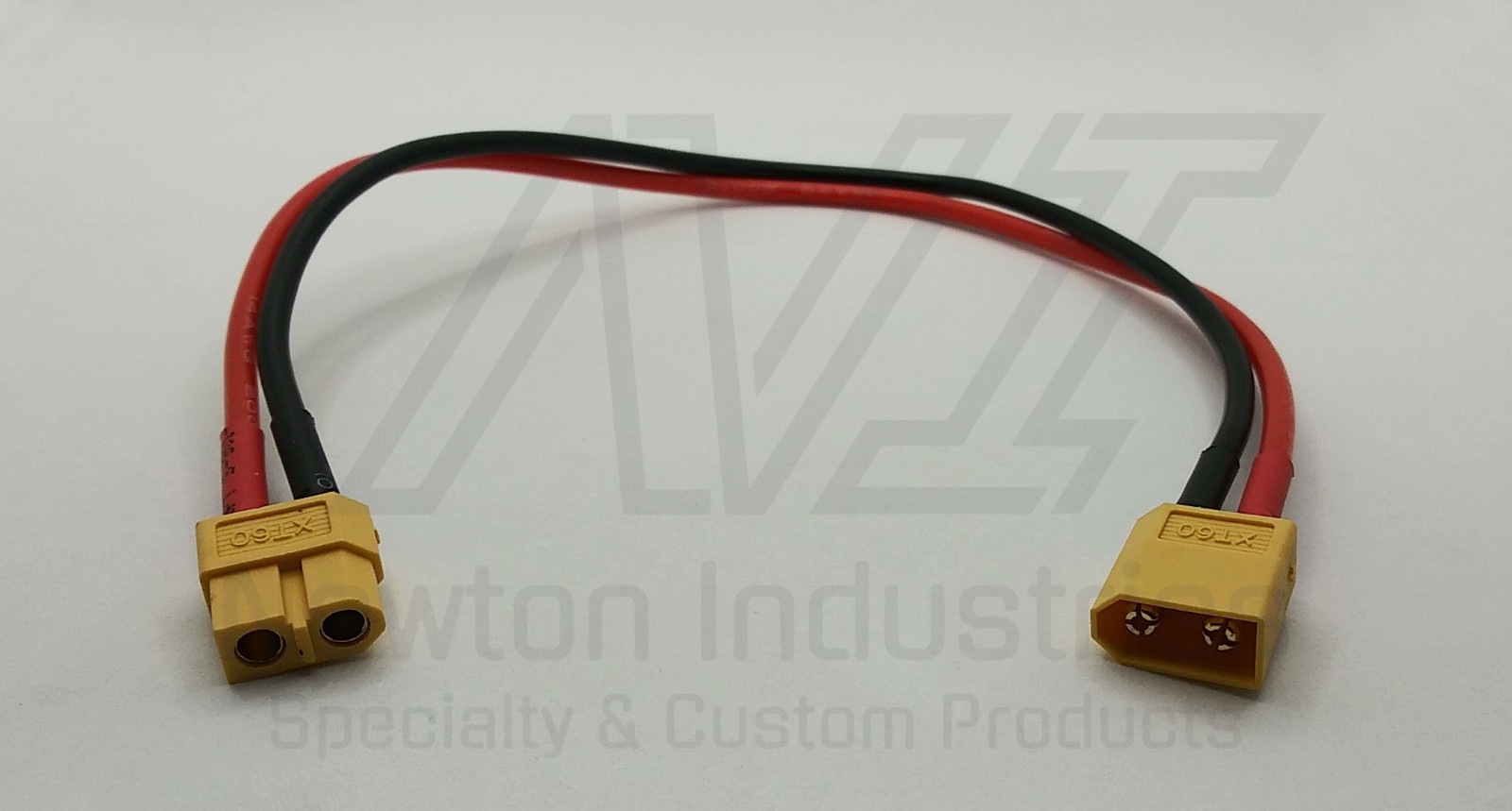 eBike Battery Extension Cable 13″ (33cm) wXT60 Male to Female 14 AWG Wires – NEW