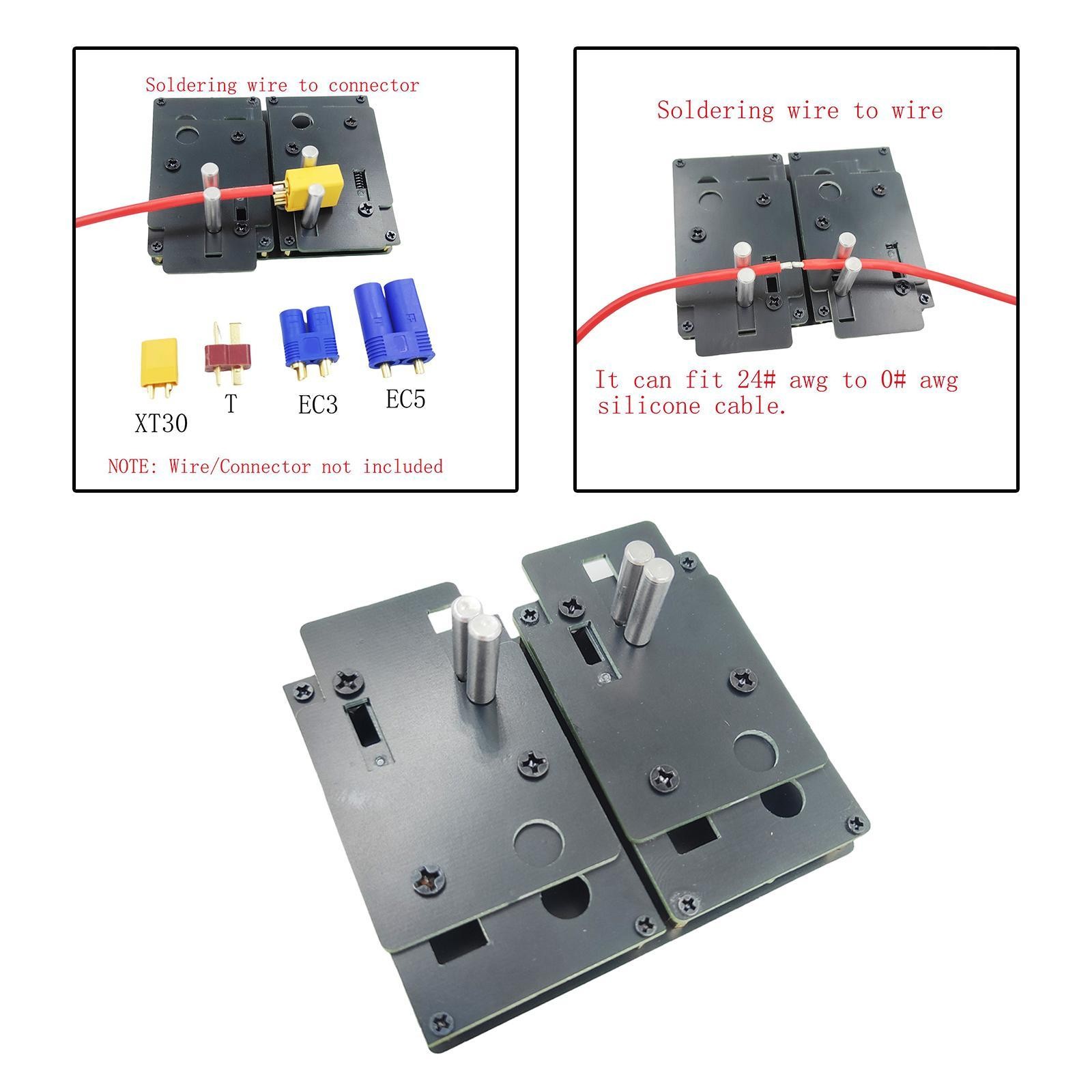 Welding Soldering Insulate Station Jig RC Tool Soldering Jig for XT30 T Plug