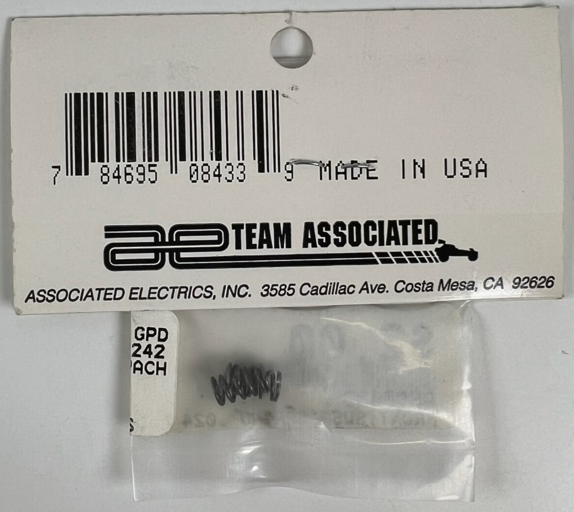 Team Associated 8433 .024 Springs (for 1/10 Dynamic Front End Kit New