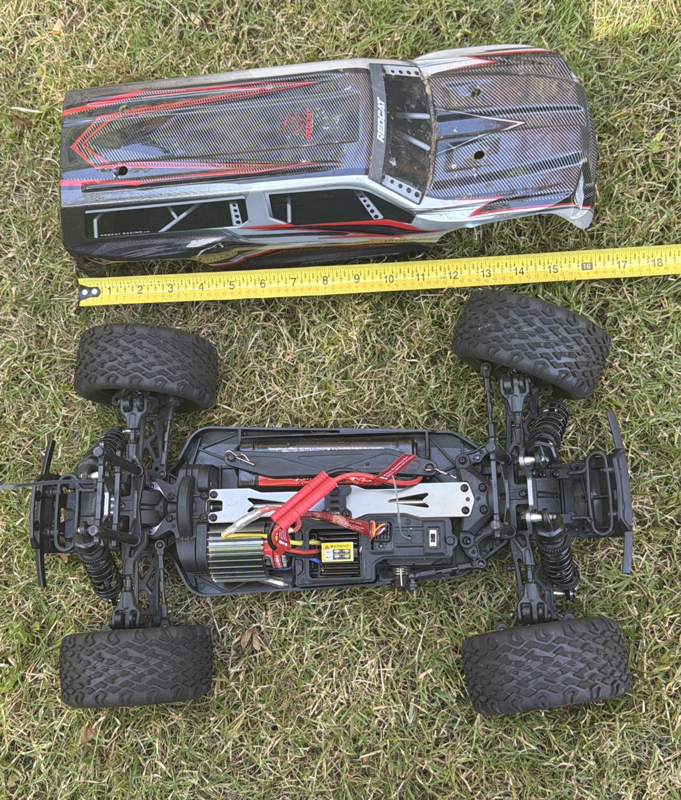 Redcat Racing Blackout XTE 4×4 Monster Truck **For Parts Or Repair**