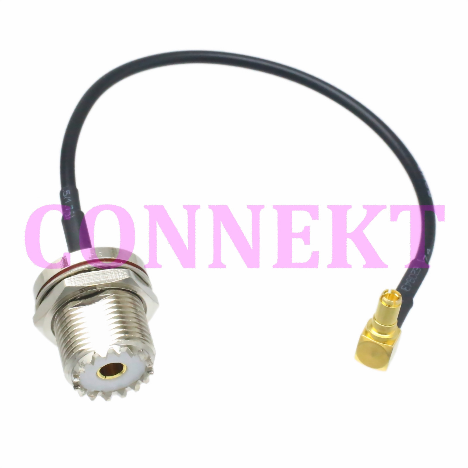 TS9 male right angle to UHF female jack RG174 cable jumper pigtail 15cm 3G modem