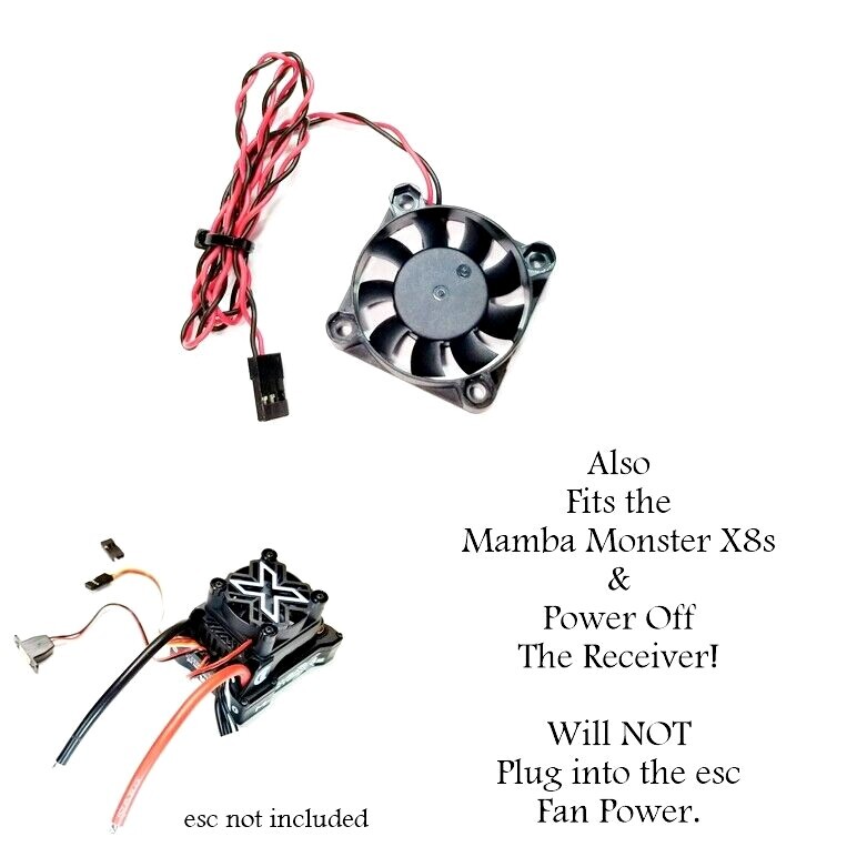 RCP Xtreme Cool Castle Creations Replacement Fans New Single & Double Shrouds
