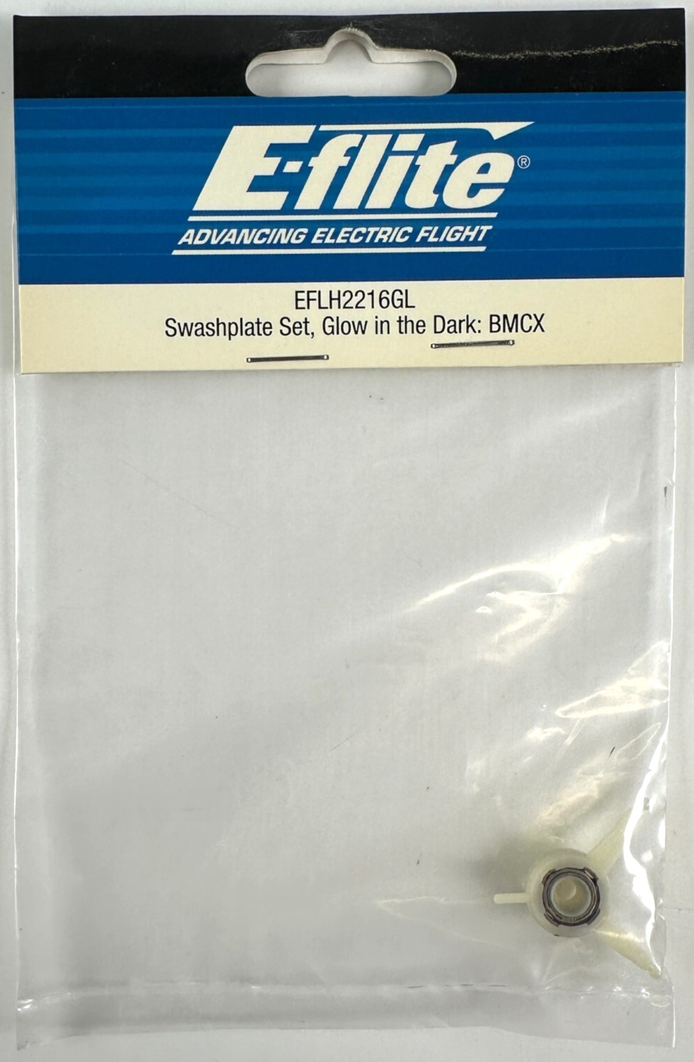 E-Flite EFLH2216GL BMCX Glow in the Dark Swashplate Set New