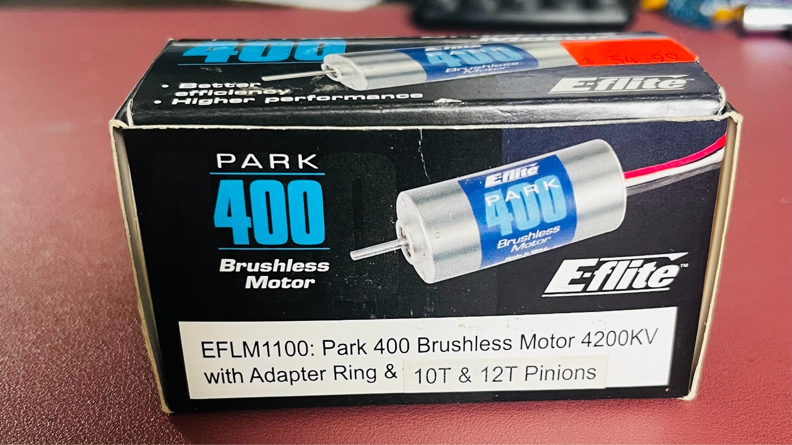 Vintage NOS E-flite Brushless Motor 4200Kv Park 400 EFLM1100 Motor ONLY