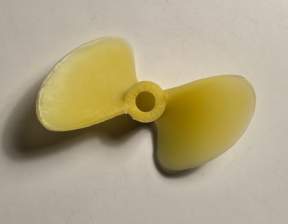 Octura 1250RPL Plastic RC Boat Propeller (1250) Right Hand Rotation