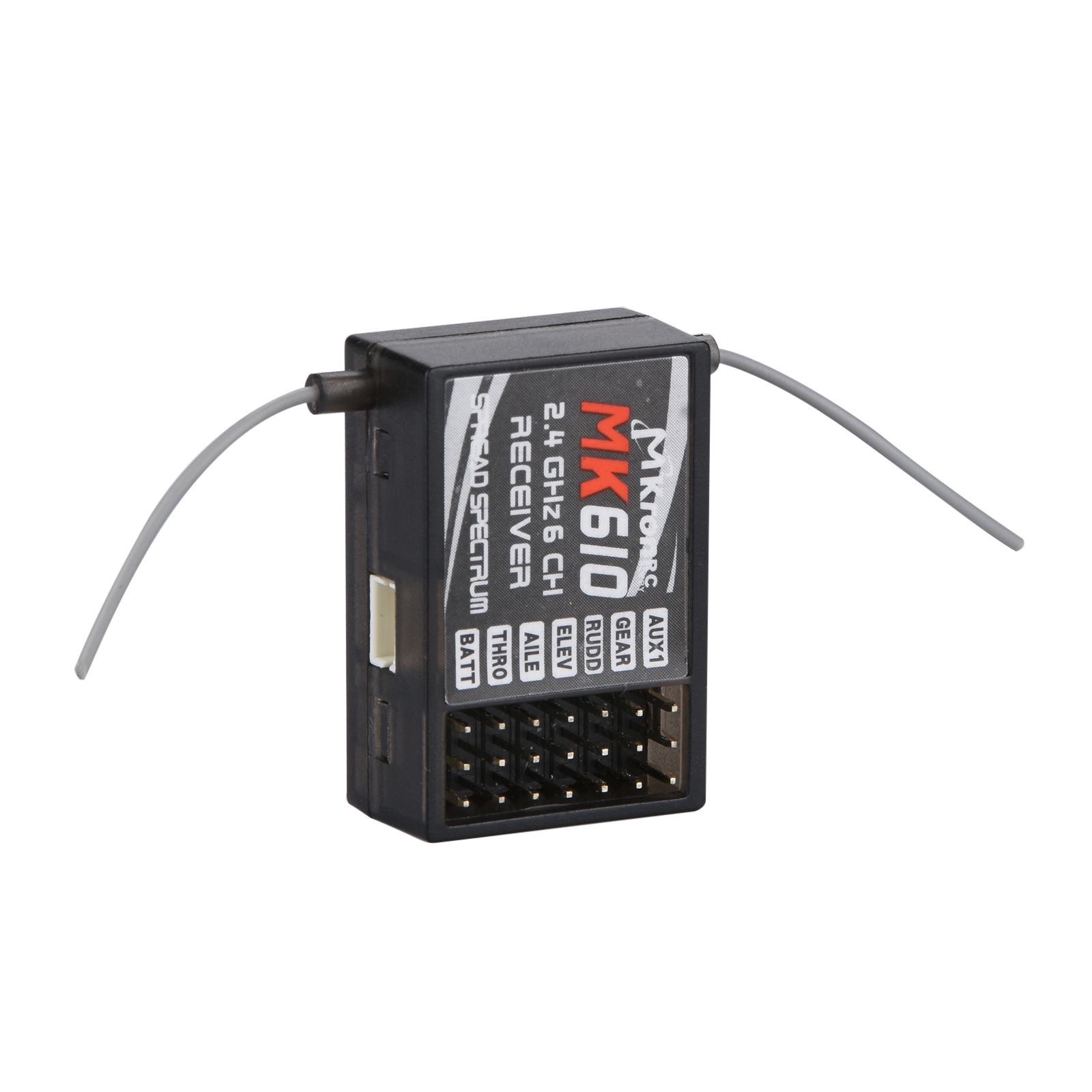 6 Channels 2.4GHz DSM2 400M MK610 Receiver For JR Spektrum Dx5e Dx6i Dx7