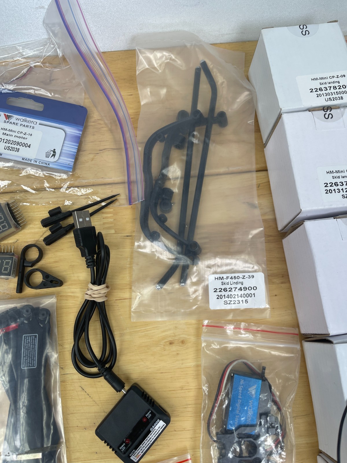 Walkera RC Helicopter Parts Lot NOS V450D01 V450D03 Super CP Master CP