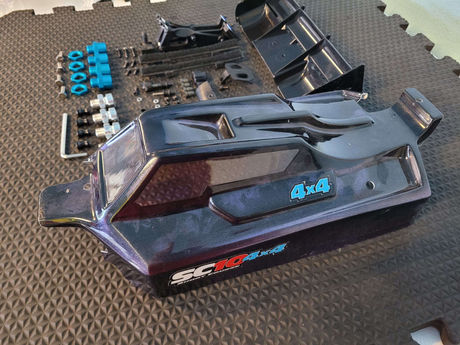 1/8th Buggy Conversion Kit For Team Associated SC10 4×4 Used Custom