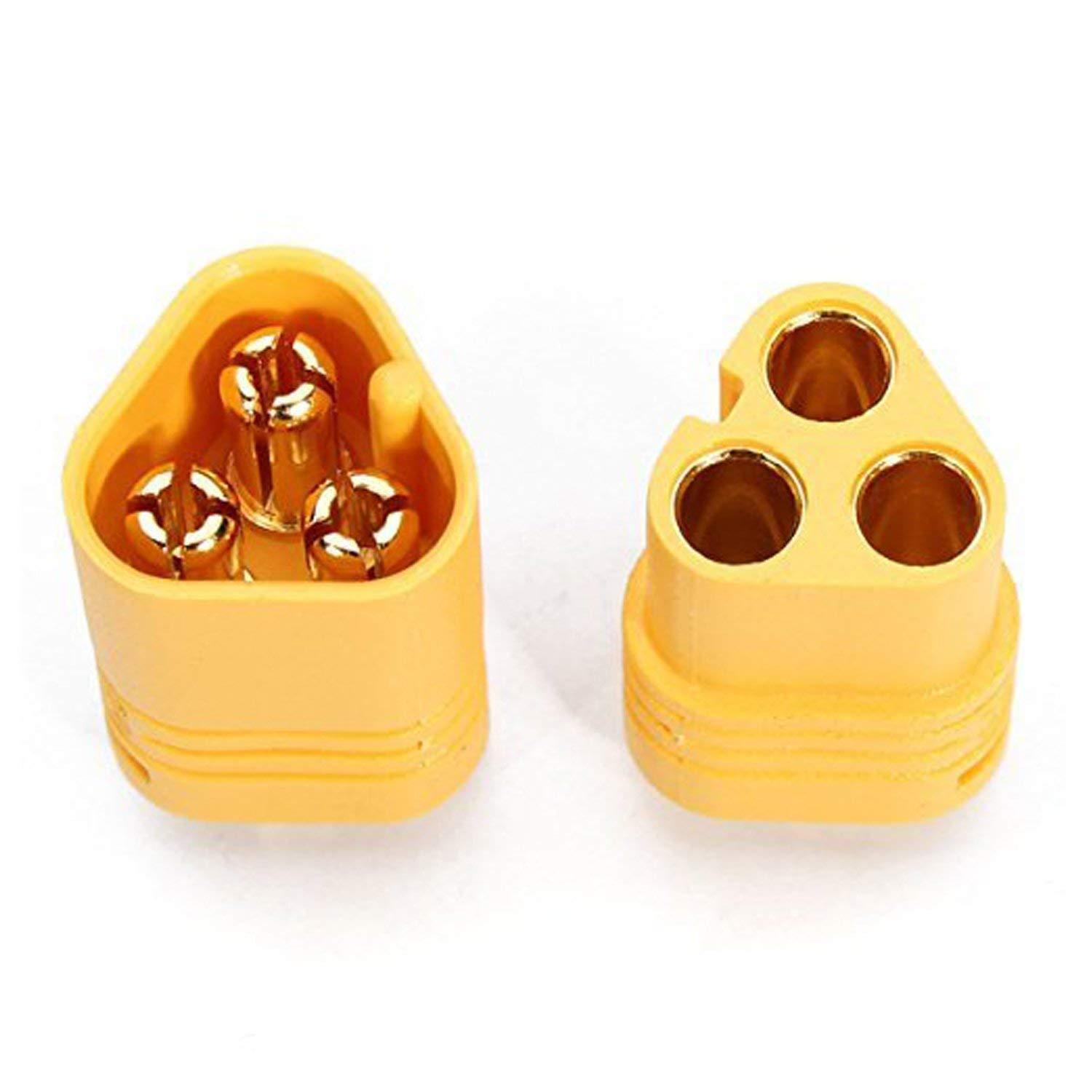 10 Pairs MT60 3.5mm Motor Plug Connector Set for RC Multicopter Quadcopter
