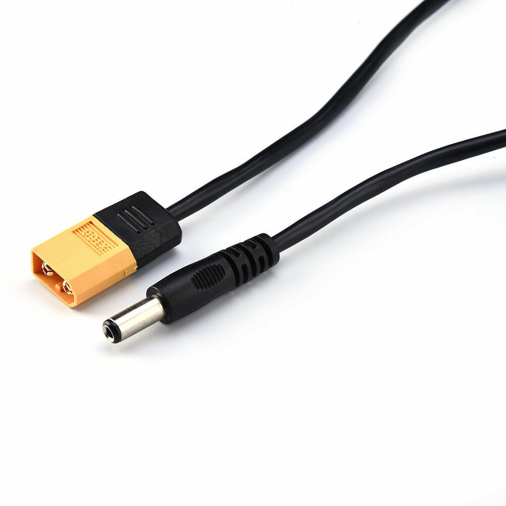 RC XT60 Male to DC5525 Male Power Cable for TS100 Electronic Soldering Iron