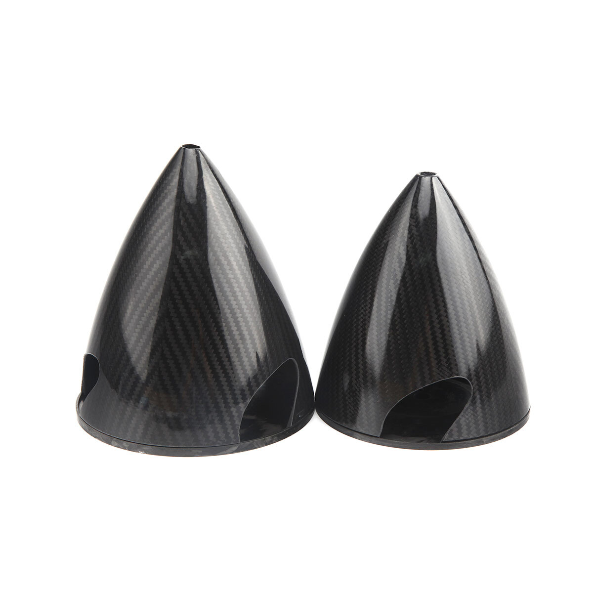 3.5″/89mm Carbon Fiber Cone Prop Spinner with 3 blade For Gas RC plane