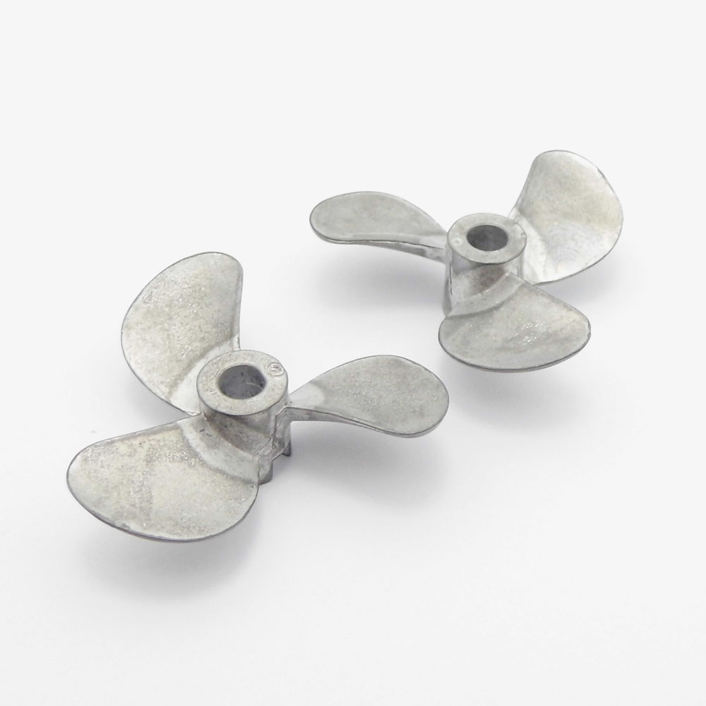 28mm 32mm 36mm 40mm 44mm 48mm 3-Blades Metal Propeller Prop fr 4mm Shaft RC Boat