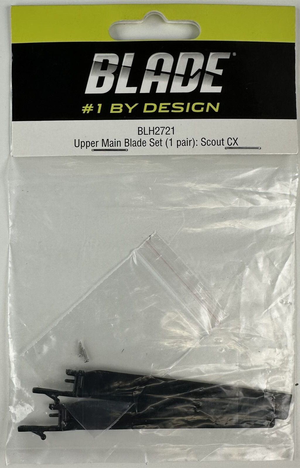 Blade BLH2721 Scout CX Upper Main Blade Set (1 Pair) New