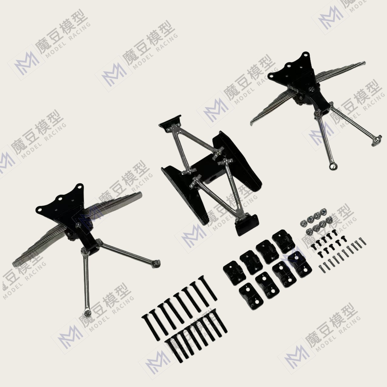 For Tamiya 1/14 RC Truck Rear Suspension Assembly 1:14 Tractor Hydraulic Parts