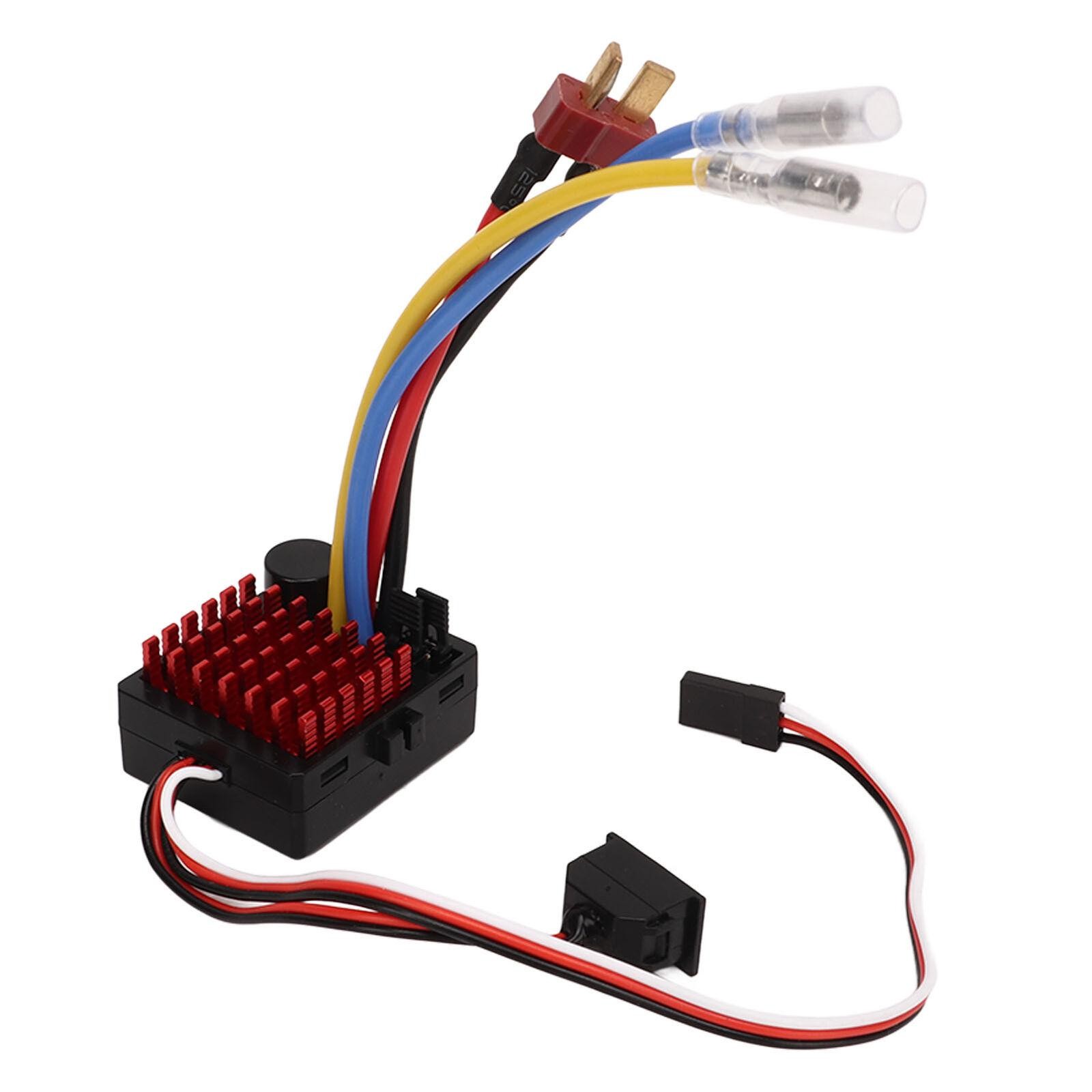 RC Car Brushed ESC 60A Waterproof Electronic Speed Controller For 1/10 RC Boat g